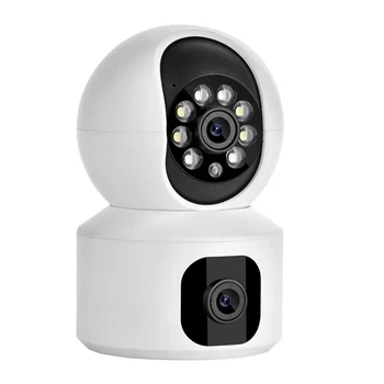 Binokuláris Kapcsolat Kamera, Vezeték nélküli Kamera 2MP HD Wifi Monitor Haza Okos Biztonsági Kamera