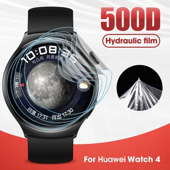 Puha TPU Védő Hidrogél Film Huawei Nézni 4/4 Pro 43mm Smartwatch Tartozékok Tiszta Képernyő Védő Nem Üveg