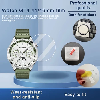 2db Nézni A GT4 GT 4 41/46MM Smartwatch képernyővédő fólia Anti-semmiből Lágy, Hidrogél Film
