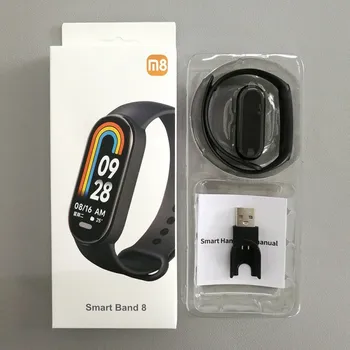 M8 okos karszalag gyakorlat méter lépés Bluetooth szívritmus, vérnyomás-egészségügyi ellenőrzés