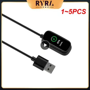 1~5DB Okos Karkötő USB Töltő Kábel OPPO Zenekar Stílus (SpO2) Sport Óra Mágneses Töltő Tápegység Adapter Tartozék