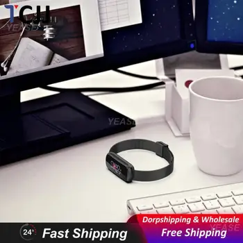 Óraszíj Intelligens Karóra Megvastagodott Okos Tartozékok Fitbit Luxe Nézni Zenekar Rozsdamentes Acél Fém Cserélhető Pánttal