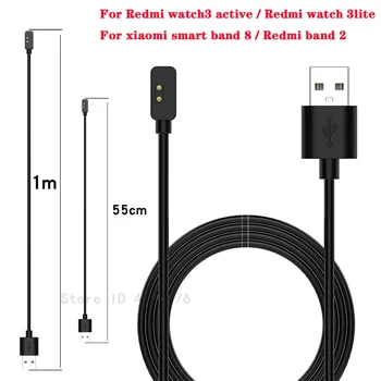 USB-Gyors Töltés Adat Kábel 1M 60mm hálózati Kábel Töltő Redmi watch3 aktív/band2 Adatok Kábelt a Xiaomi zenekar 8 pro miband8