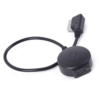 Bluetooth 5.0 Aux Adapter Kábel Audio IN Media Interface MMI Alkalmas Mercedes C-OSZTÁLY, E-OSZTÁLY W212 CLS S212 C207 Autó Tartozékok
