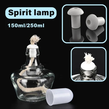 1db 150ml/250 ml Pohár alkohol lámpa kémiai fűtés üveg Égő Lámpa Iskola Egyetemi Tanári Berendezések