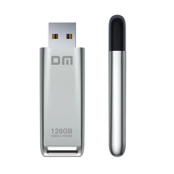 DM PD290 USB Flash meghajtó USB3.2 64GB nagy sebességű 128G 256G 512G Fém pendrive