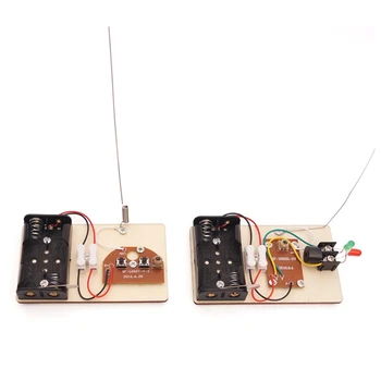 Vezeték nélküli Távíró Vevő Adó Modul DIY Játék Modell Elektromos Áramkör Tudományos Kísérlet Anyagok Készlet