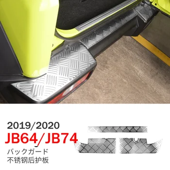 A Jimny JB64 JB74 2019 2020 Stílus Külső Kiegészítők Szalag Anti-Semmiből Védő Autó Hátsó Ajtó Őr Matrica