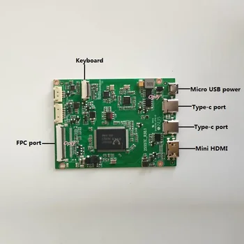 EDP controllor igazgatóság 
c-típusú LED LCD Mini HDMI-kompatibilis USB NV173FHM-N4K NV173FHM-N4L NV173FHM-N6K 17.3