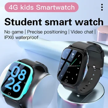 2024 Új Gyerekek Intelligens Karóra FA83 4G GPS Gyermek Tracker SOS Két Módon Hívja Sport Smartwatch a Diákok