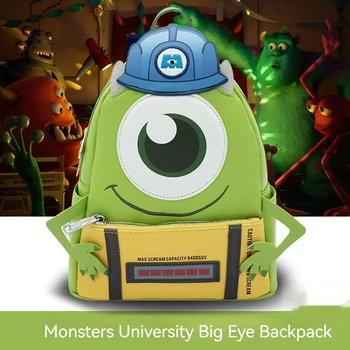 Új Disney Monsters University Rajzfilmfigura Mr Q Vicces Tervezési Hátizsák Kreatív Diákok Írószer Tárolására Karácsonyi Ajándékok